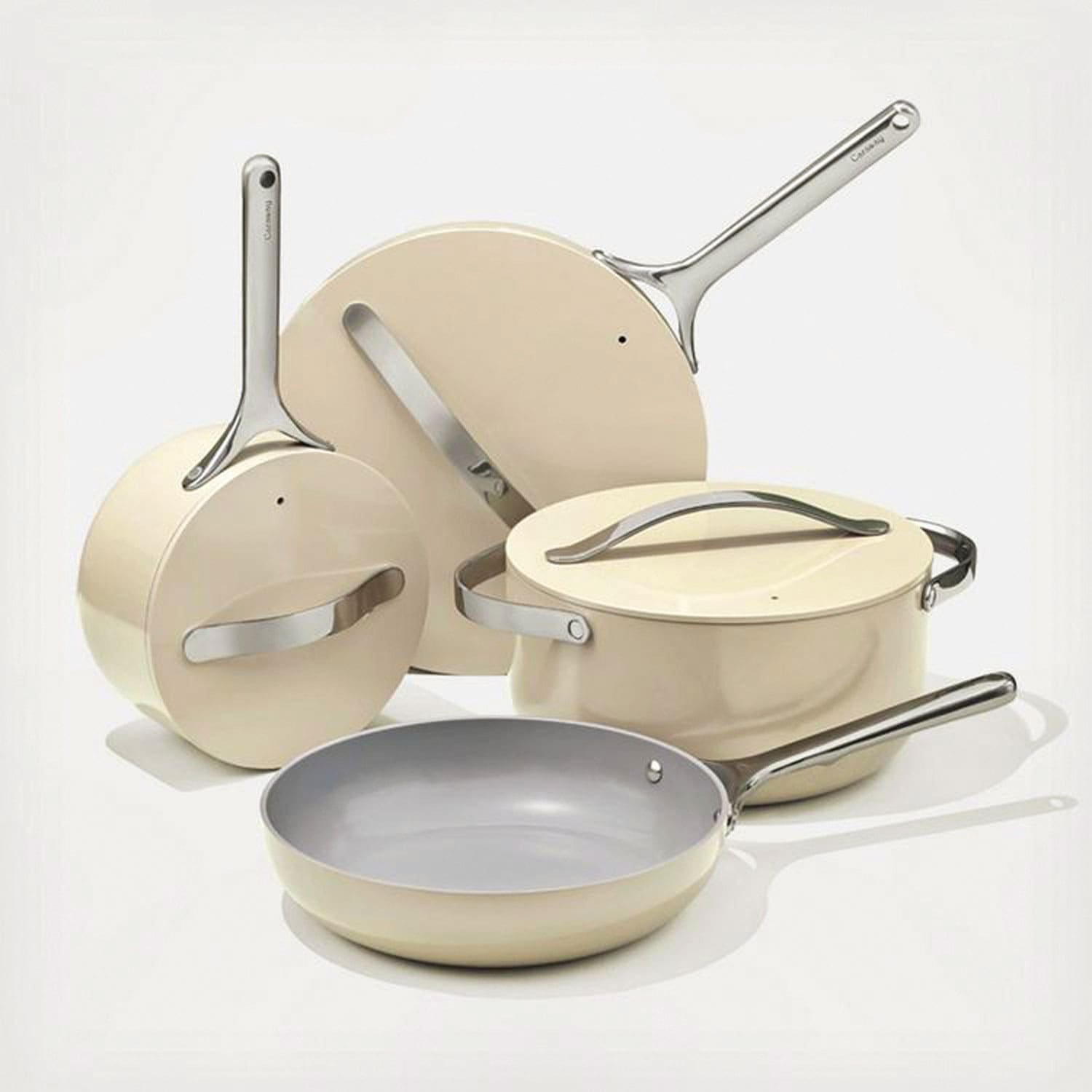 wedding registry ideas caraway non stick cookware set from Zola